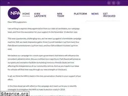Sites similar to npavancouver2014.ca