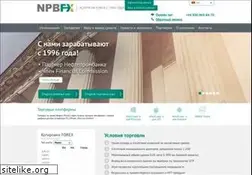 Sites similar to npbfx.com