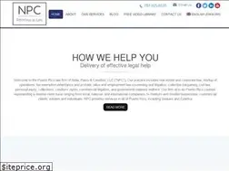 Sites similar to npclawyers.com