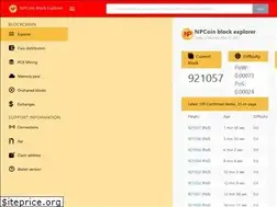 Sites similar to npcoinexplorer.info