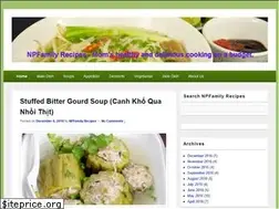 Sites similar to npfamilyrecipes.com