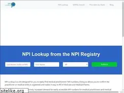 Sites similar to npi-lookup.org