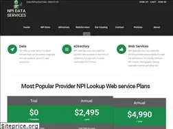 Sites similar to npidataservices.com