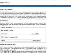 Sites similar to npinolookup.com