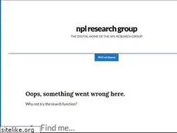 Sites similar to nplresearchgroup.com