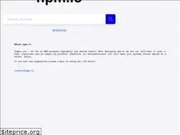 Sites similar to npm.io