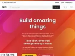 Sites similar to npmjs.org