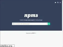 Sites similar to npms.io