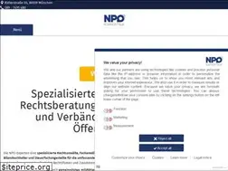 Sites similar to npo-experten.de