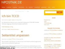 Sites similar to npostnik.de