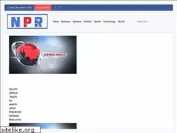 Sites similar to npr.com.ng