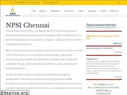 Sites similar to npsinternationalchennai.com