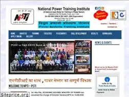 Sites similar to nptibangalore.in