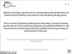 Sites similar to nrg4lifefitness.net