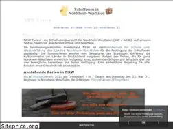 Sites similar to nrw-ferien.de