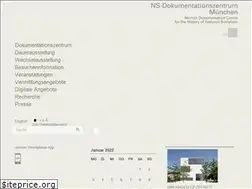 Sites similar to ns-dokuzentrum-muenchen.de