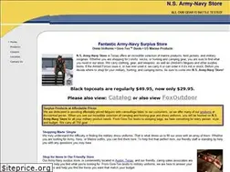Sites similar to nsarmynavystore.com
