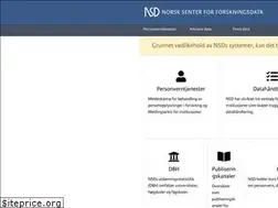 Sites similar to nsd.no