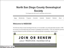 Sites similar to nsdcgs.org