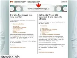 Sites similar to nsercpartnerships.ca