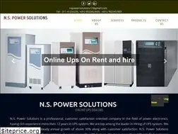 Sites similar to nspowersolutions.in