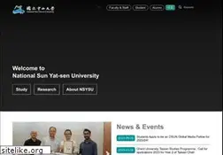 Sites similar to nsysu.edu.tw