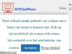 Sites similar to nt2taalmenu.nl
