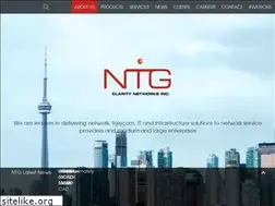 Sites similar to ntgclarity.com