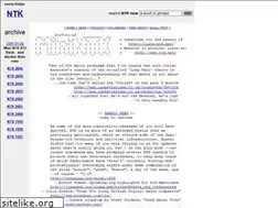 Sites similar to ntk.net