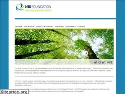 Sites similar to ntr-foundation.org