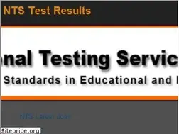 Sites similar to ntstestresults.org