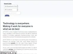 Sites similar to nttdatajobs.com