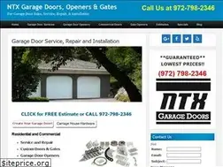 Sites similar to ntxgaragedoors.com