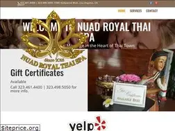 Sites similar to nuadroyalthaispa.com