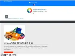 Sites similar to nuancierpeinture.fr