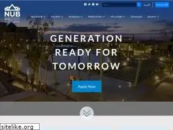 Sites similar to nub.edu.eg