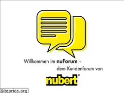 Sites similar to nubert-forum.de