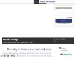 Sites similar to nubraecolodge.com
