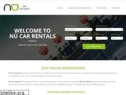 Sites similar to nucarrentals.com