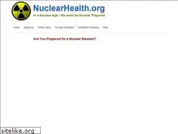Sites similar to nuclearhealth.org