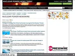 Sites similar to nuclearpower.einnews.com