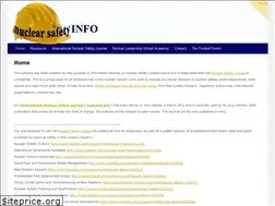 Sites similar to nuclearsafety.info