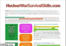 Sites similar to nuclearwarsurvivalskills.com
