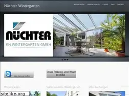 Sites similar to nuechter-wintergaerten.de