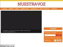 Sites similar to nuestra-voz.org