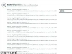 Sites similar to nuestraesfera.cl