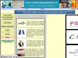 Sites similar to nuestraguiadesalud.cl