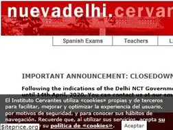 Sites similar to nuevadelhi.cervantes.es