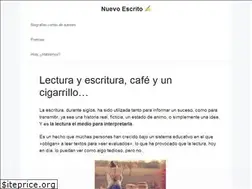 Sites similar to nuevoescrito.com