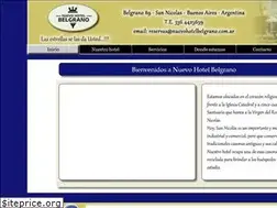 Sites similar to nuevohotelbelgrano.com.ar